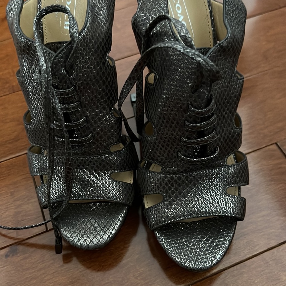 Coach Block Heels! - Picture 3 of 6